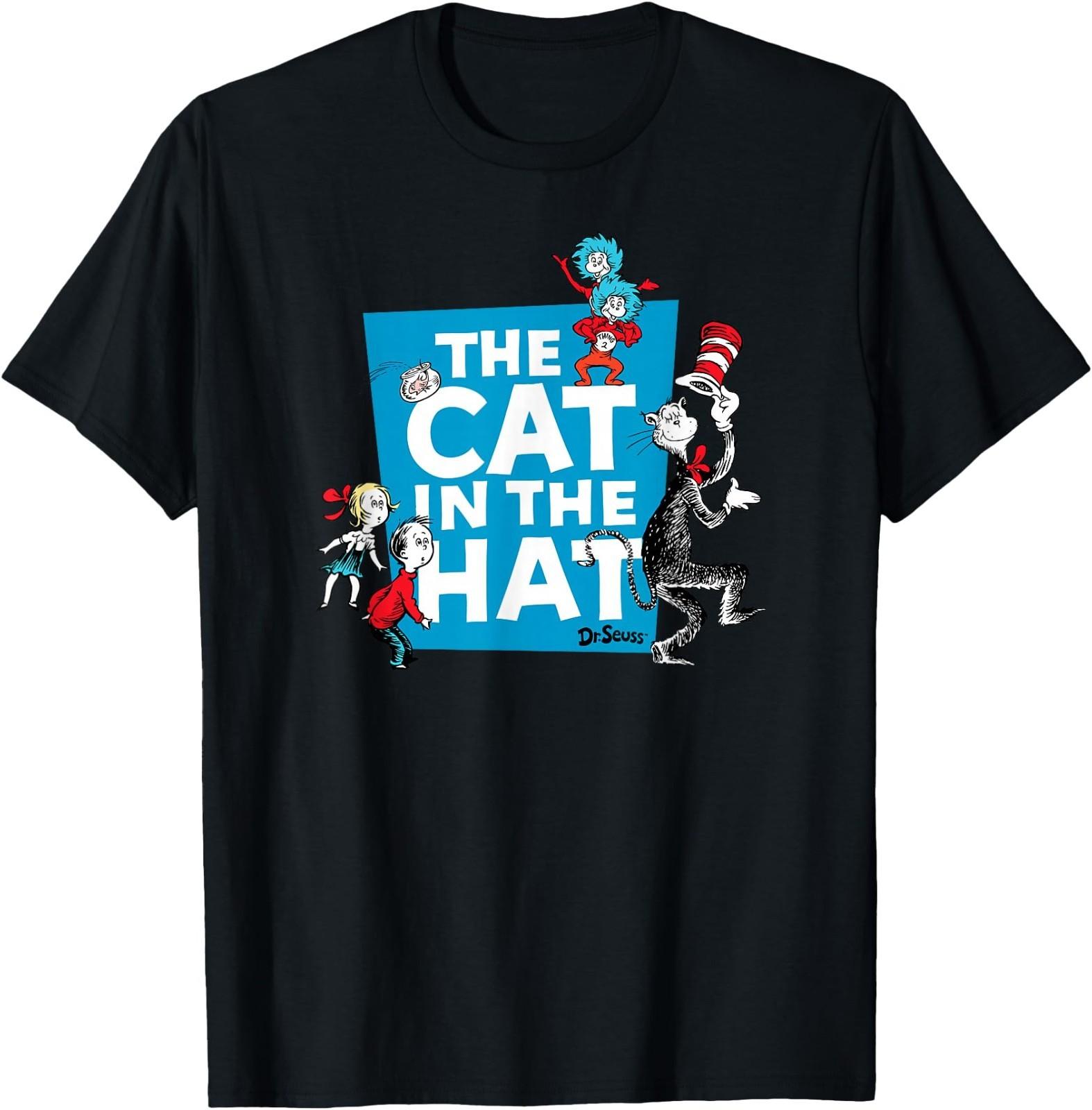 Dr. Seuss The Cat in the Hat Characters T- Unisex T-Shirt S
