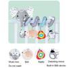 Infant Baby Elephant Spiral Plush Hanging Toys for Car Seat Stroller Wrap Around Baby Carriage Toy