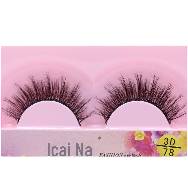 3D mehrschichtige falsche Wimpern: Simulierter Dicker, Vorne Lang & Hinten Kurz, Weiches Bühnen-Make-up - Europäischer & Amerikanischer Stil (78)