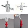 1-5PCS Tyre Valve Core Wrench Four-in-One Tyre Valve Core Screwdriver Universal Deflation Switch Automotive Tyres Repair Tool