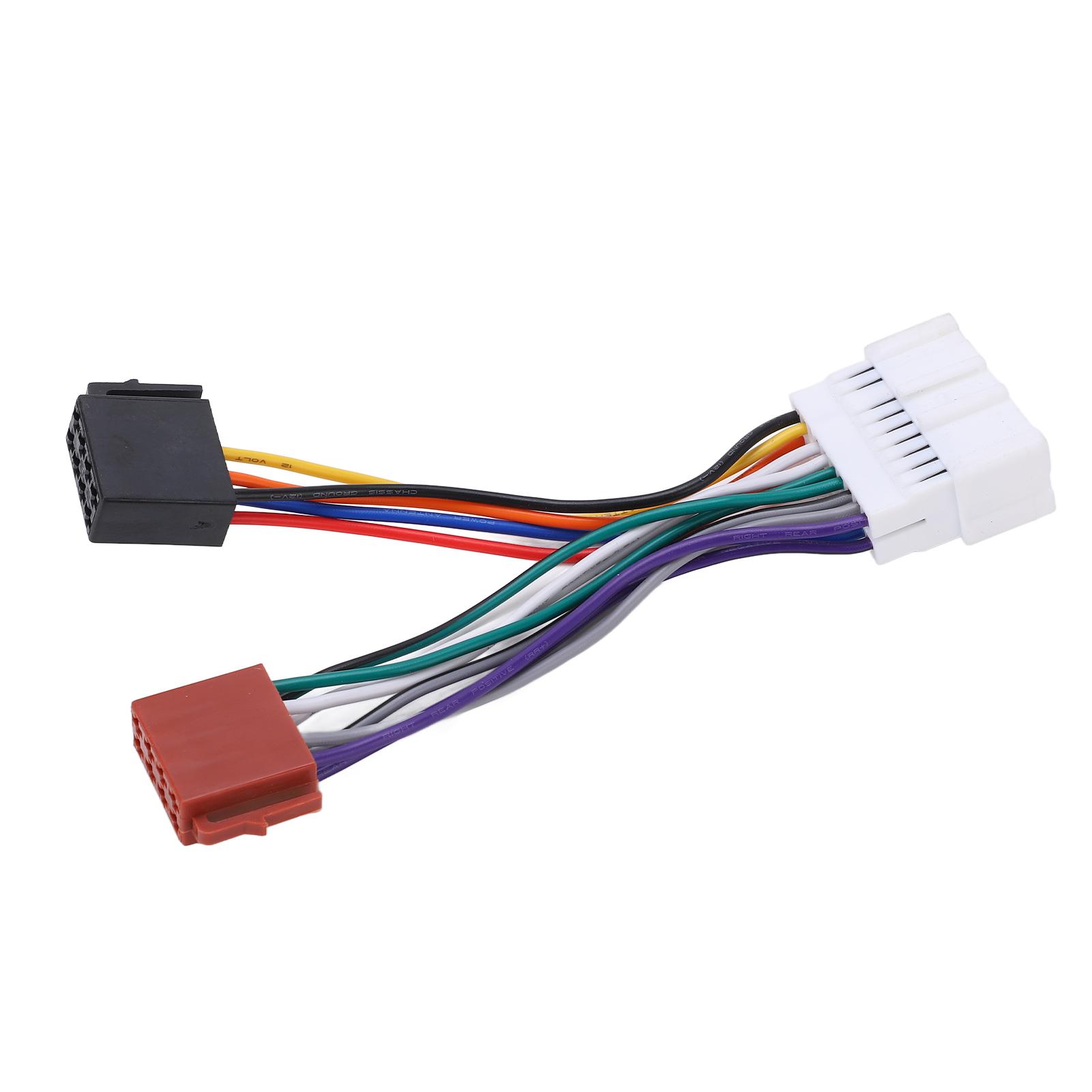 

Замена кабеля-адаптера жгута проводов автомобильного стереорадиоприемника ISO для Nissan 370Z Coupe Roadster