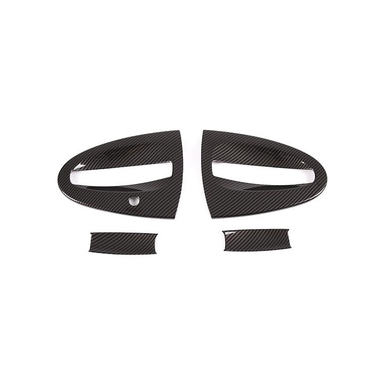 Car Outside Door Handle Bowl Cover Trim Sticker For Mercedes Benz Smart 451 Fortwo 2009-2015 Auto Exterior