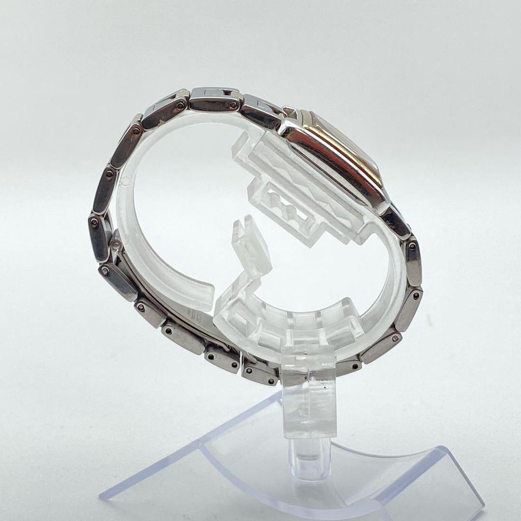 Used Seiko Rukia 1F21-5C40 Ladies Combi Square New Battery