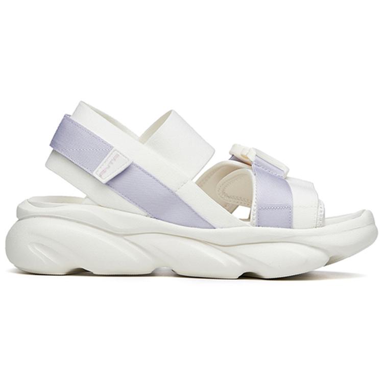 Anta Beach Sandals Women's White Purple 922226966-2