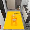 Purple Teletubby Space Customize Your Name Floor Rug Office Rug Design for Decorate room Dormitory Balcony Outdoor Anti-slip Rug Office home decor