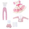3 Set/Pack Fashion 30cm Doll Clothes High Quality Coat Fishtail Party Wear Dress Princess Gown Kids Toy Accessories Gift
