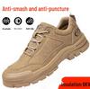 Insulated Waterproof Electrician Safety Shoes - Anti-Smash, Puncture-Resistant, Wear-Resistant Rubber Sole, Dustproof Work Boots