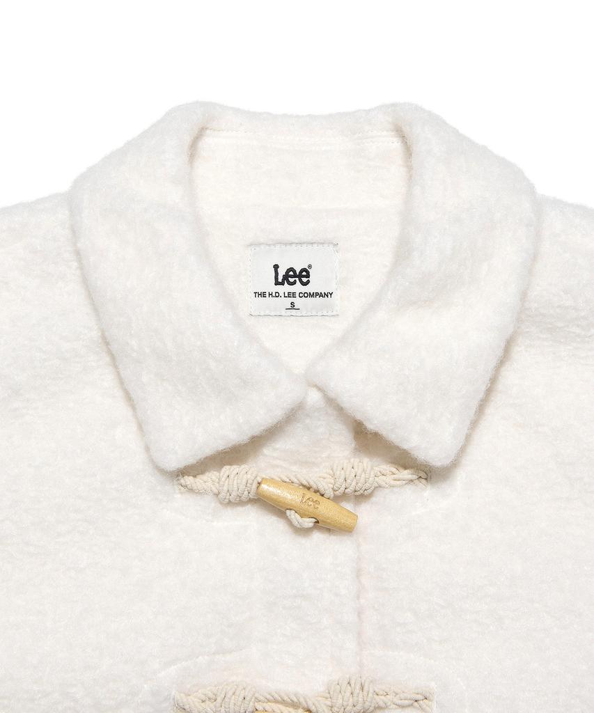 LEE Women'S Teddy Duffle Short Coat Ivory