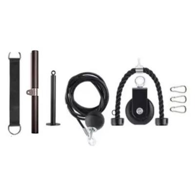 Weight Cable Pulley System Gym Cable Pulley Attachments Home Gym Equipment for Forearm Shoulder Strength Training