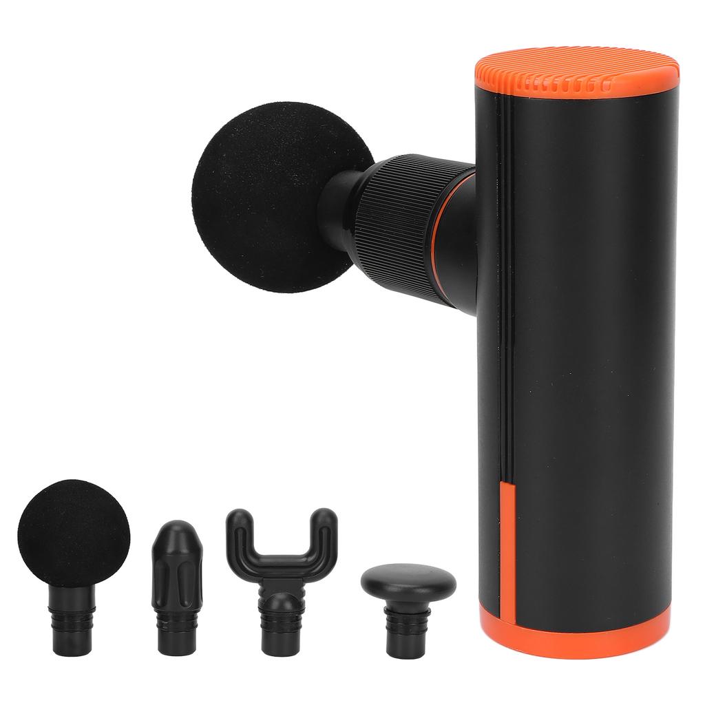 Mini Portable Muscle Massager 4 Speed Fascial Massage Pain Relief Body Relaxing TypeC Charging Port