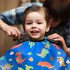 Kids Cartoon Pattern Haircut Styling Gown Salon Hairdressing Cape Barber Shop Household Child Hair Cut Cape Hairdresser Apron