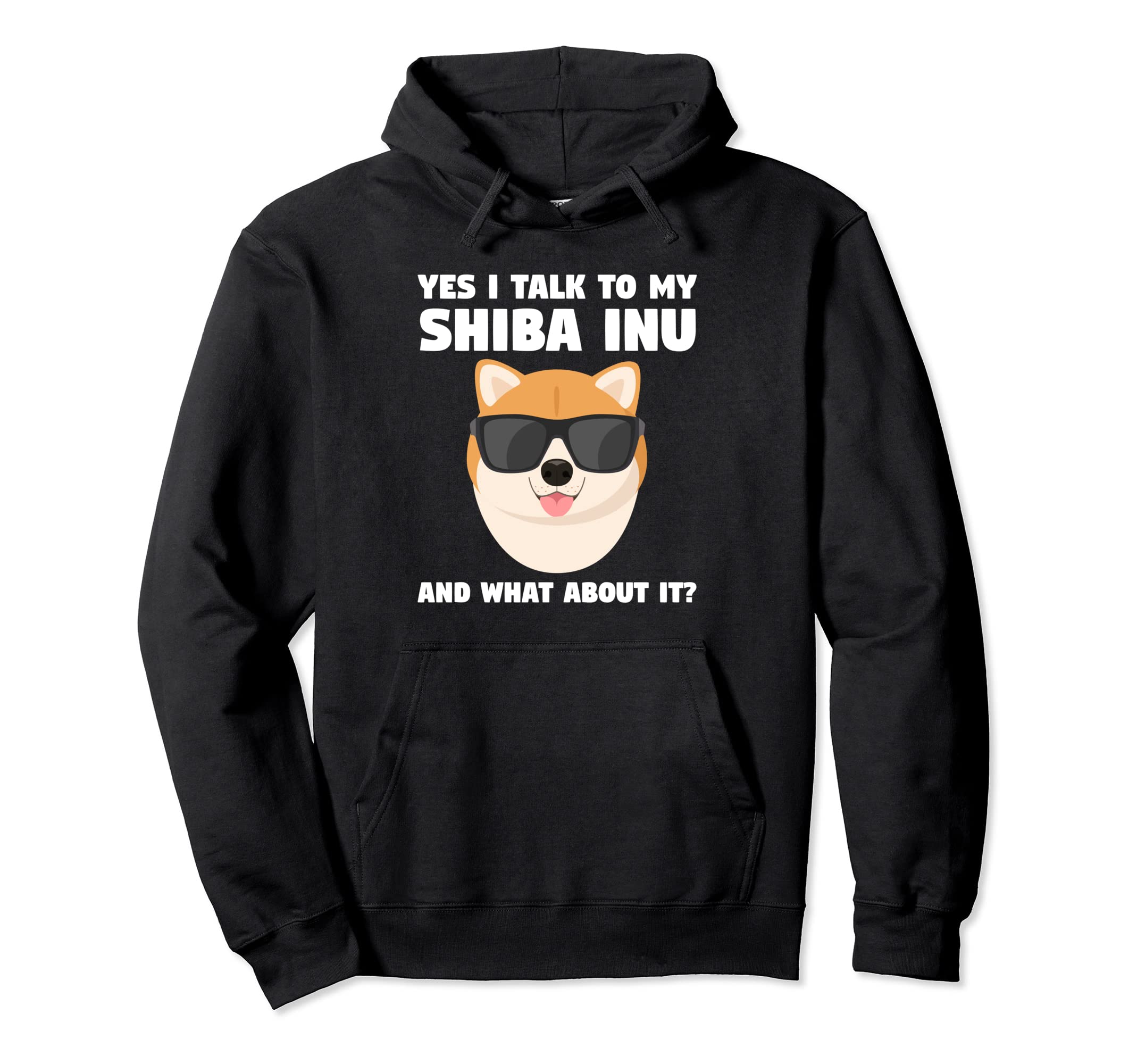 

I talked to my Shiba Inu and how is Shiba Inu Hoodie Yes, it чёрный