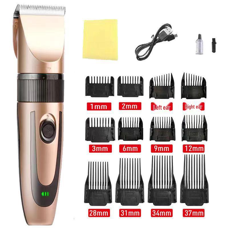 Adjustable Electric Hair Clipper & Trimmer for Household Use