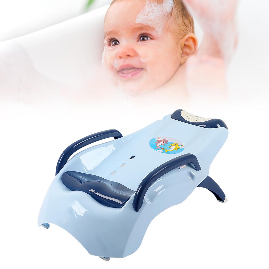 Kids Hair Washing Chair Multi Levels Ergonomic Design Foldable Child Shampoo Bed for Home Hair