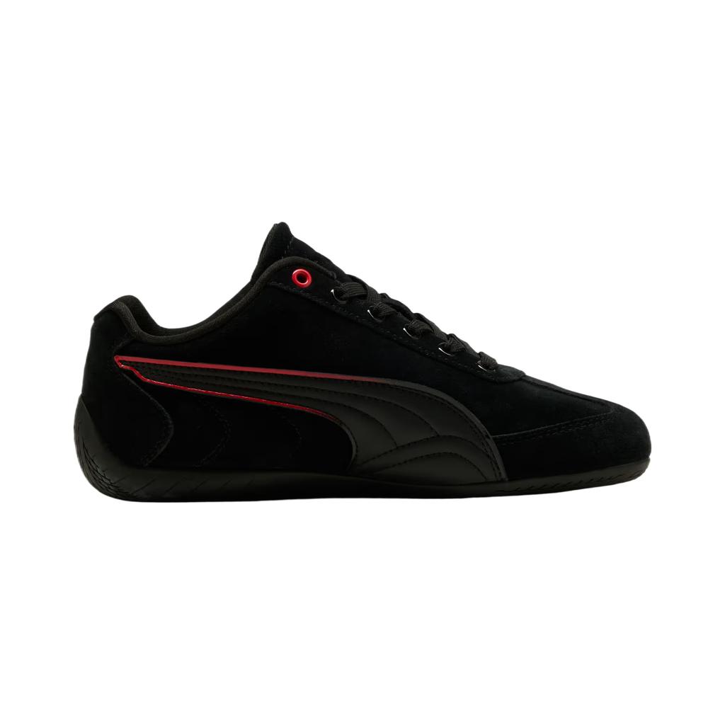 Puma Scuderia Ferrari ×  Speedcat Leather Round Toe Simple Fit Low Top Training Shoes Women Sneaker 309126-01