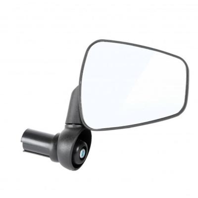 Zefal Dooback II Bicycle Bar End Right Adjustable Fits Diameters 1 4770R Mirror, Side, Angle/Foldable, 16-22mm, Black, Pc,