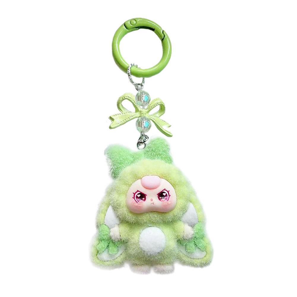 Mini Cartoon Babythree Keychain Cute Doll Gift Diy Pendant Accessories Decoration Kawaii Pendant Bag Pendant
