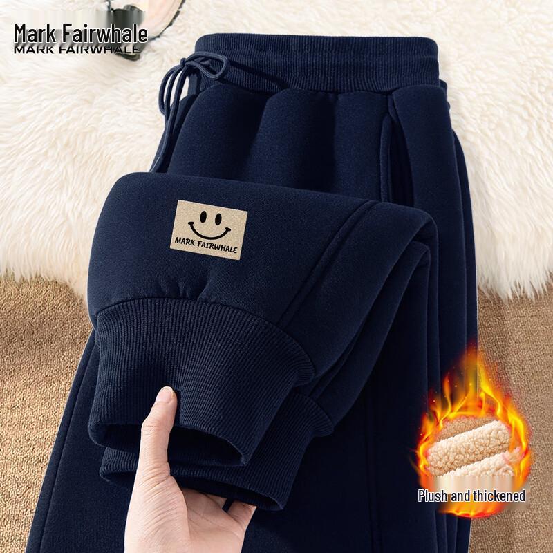 Mark Fairwhale Pánské zimní ležérní kalhoty s podšívkou z jehněčí vlny