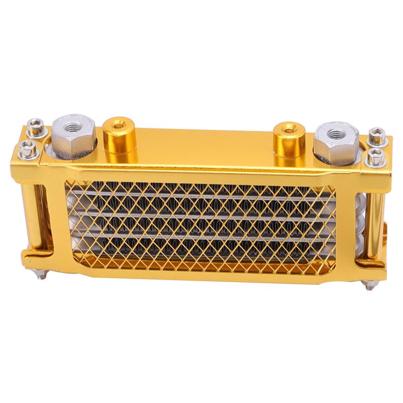 Oil Cooling Cooler Radiator Oil Cooler Set Motorcycle For 50 70 90 110 125 140cc Dirt Bike Monkey Bike DAX Pocket Bike ATV Moto