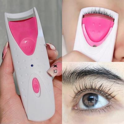 1Pc Electric Eye Lash Perm Eyelashes Clip Eyelash Curler Device Electric Heated Eyelash Curler Longlasting Curler Makeup Beauty Tool
