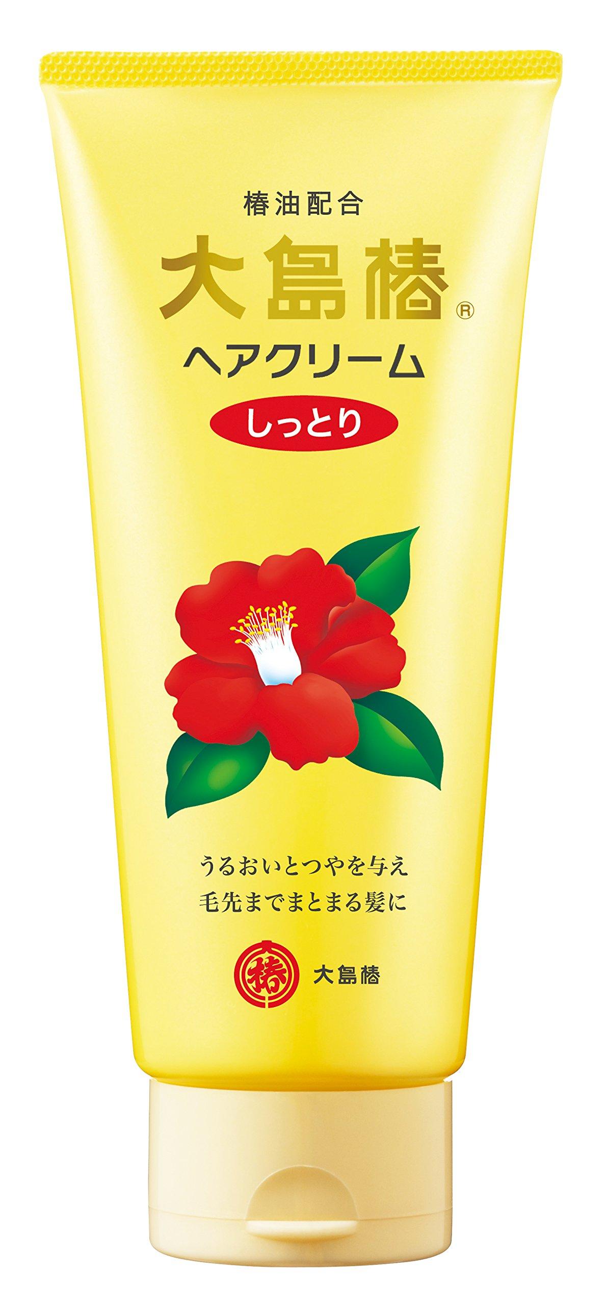 Oshima Tsubaki Hair Cream 160g (Moisturizing)