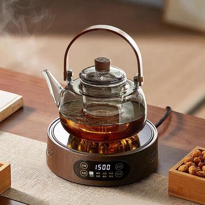 TEAHUE Glass Tea Kettle and Electric Ceramic Stove Set