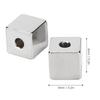 50pcs Stainless Steel Square Spacer Beads Steel DIY Necklace Accessories  DIY Jewelry Making
