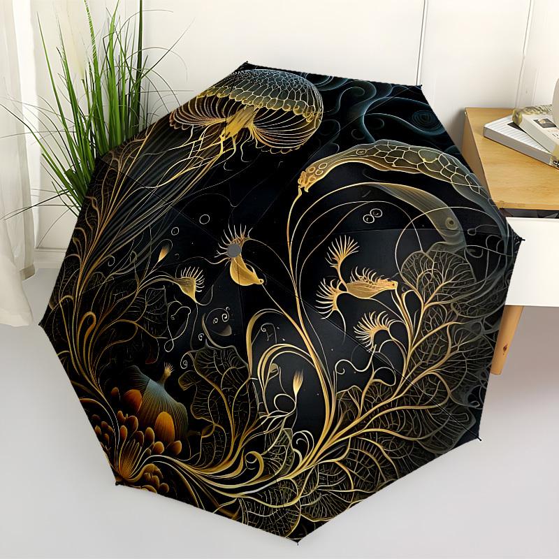 

1pc Jellyfish Automatic Open/Close Umbrella, Folding Compact Umbrella with Lightweight Design for Women/Menyy251028215
