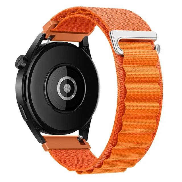 22mm 20mm Nylon Alpine Loop Armband für Huawei Watch GT5 Pro GT5 GT4 GT3 GT2 46mm Armband Handgelenkband Huawei Watch 4/3 Zubehör