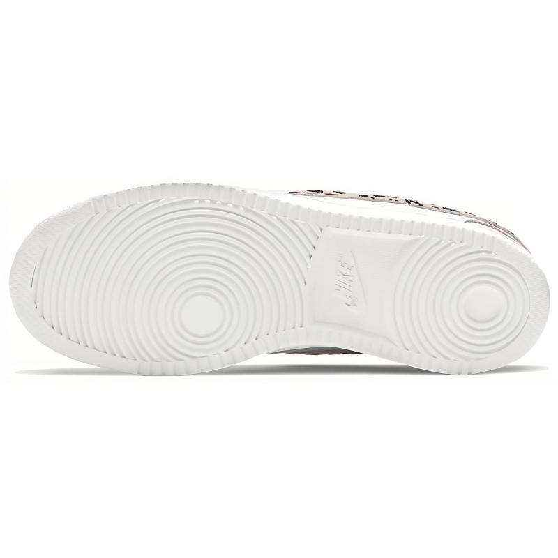 Nike Court Vision Low Leopard Swoosh White Women's  DD9665-100