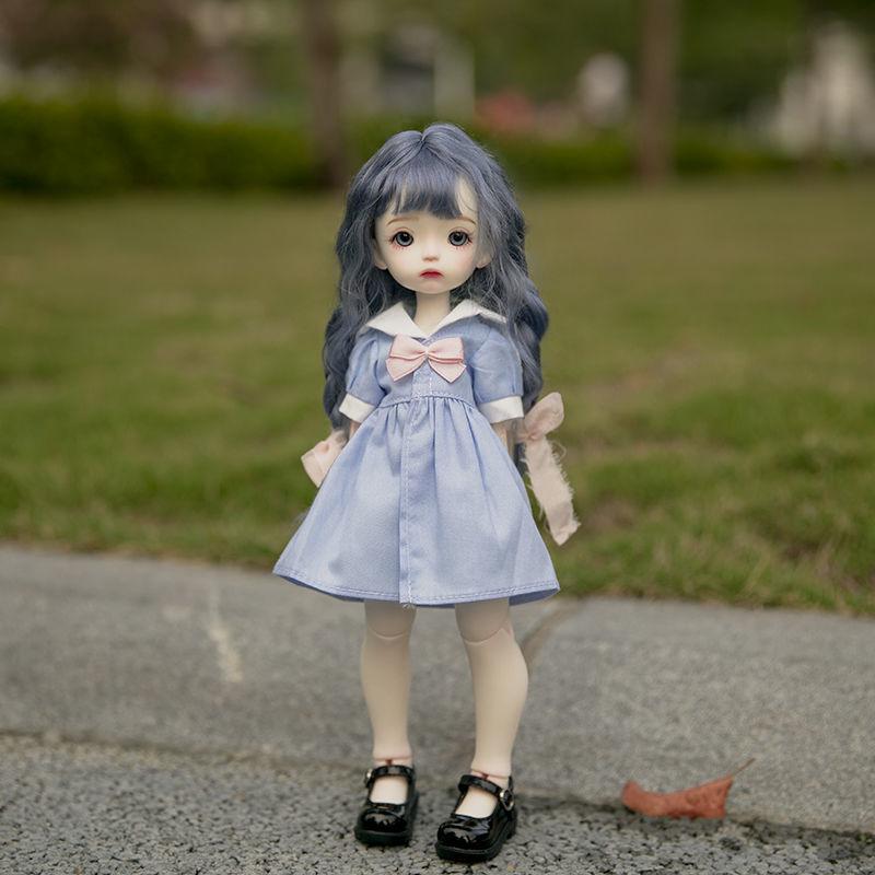 BJD 1/6 Historic Trend Clothing JK Clothing On Campus 30cm Women's Clothing Can Wear Lolita Style Court Skirt
