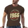 Living Legend Since 1966 Birthday T-Shirt graphics quick drying summer clothes sweat shirts,