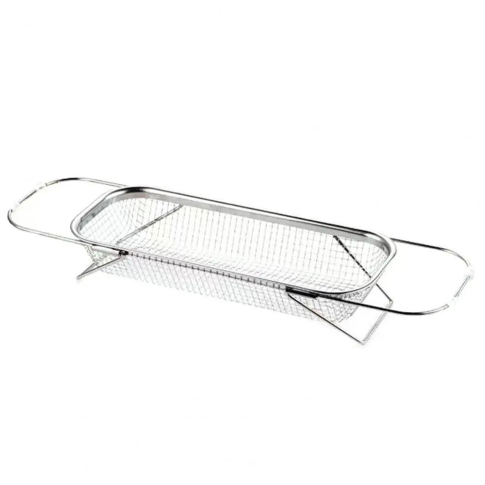 Stainless Steel Expandable Sink Colander Fine Mesh Sink Strainer Sink Drainer Basket  Vegetables