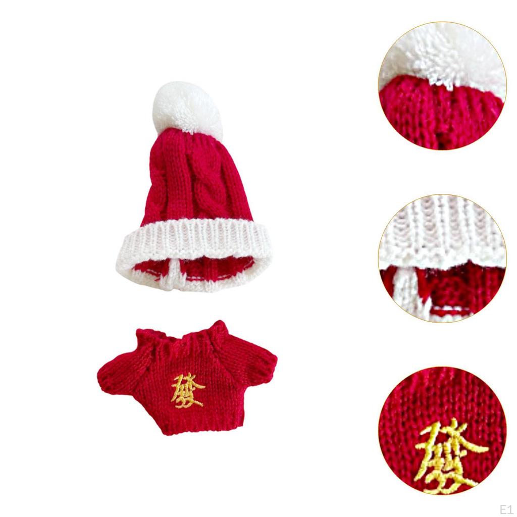 6 Inch Doll Apparel, DIY Outfit, Clothing for Kids, Sweater Mini Dolls