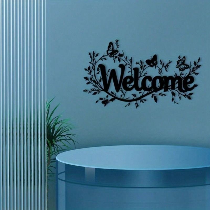 Fashion Metal Wall Decor for Entryway Office Bedroom