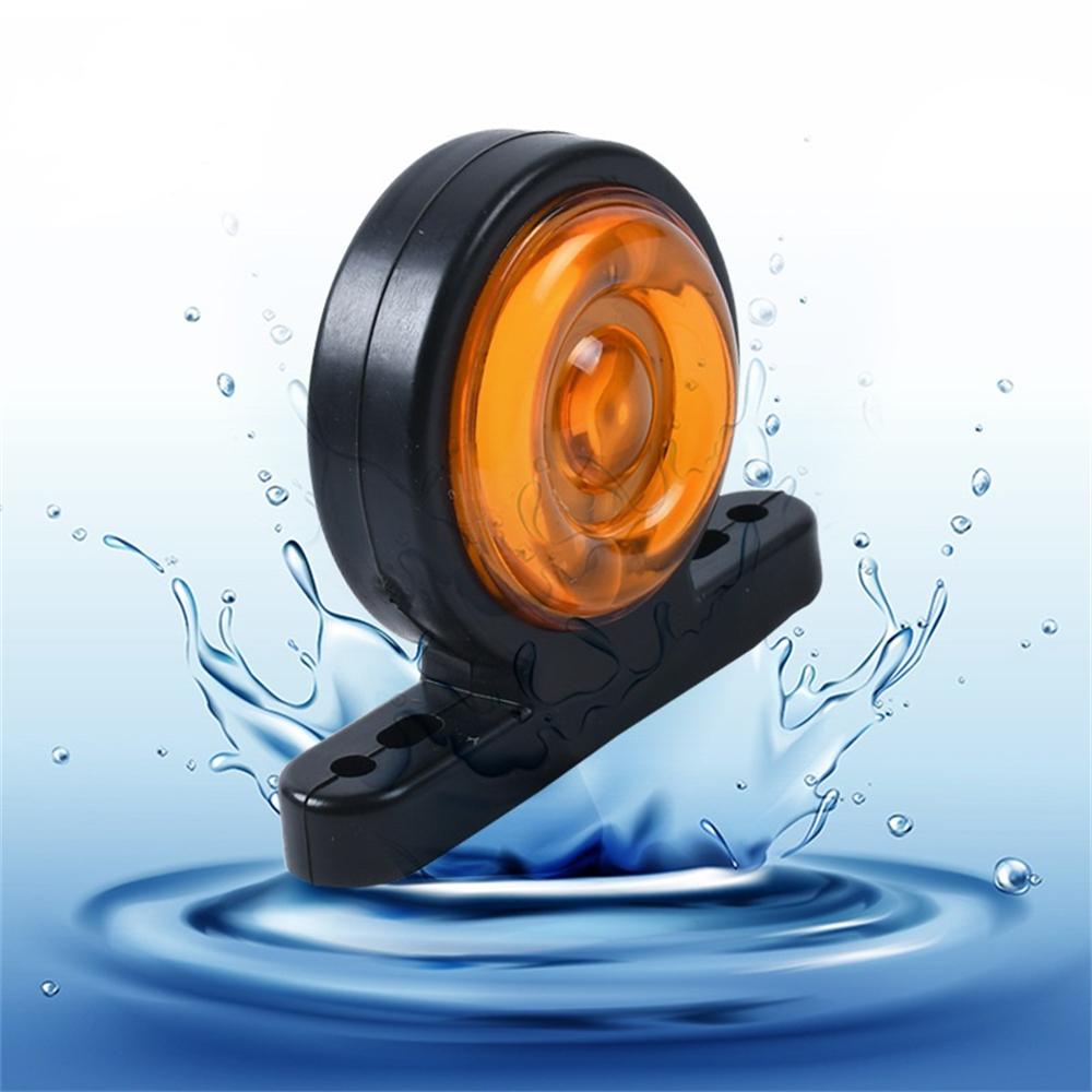 2 BUC Lămpi Laterale Camion Lampa de Gabarit Lampă Laterală Camion Indicator de Lățime Galben Alb Roșu LED Dublu Față Semnalizare