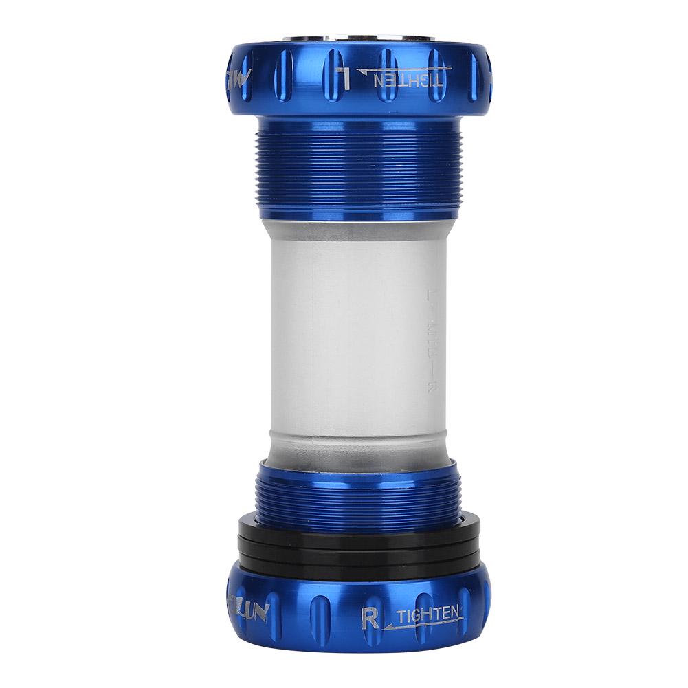 Mountain Bike Chain Wheel Bottom Bracket Thread Integrative Crankset Bearings (Black)