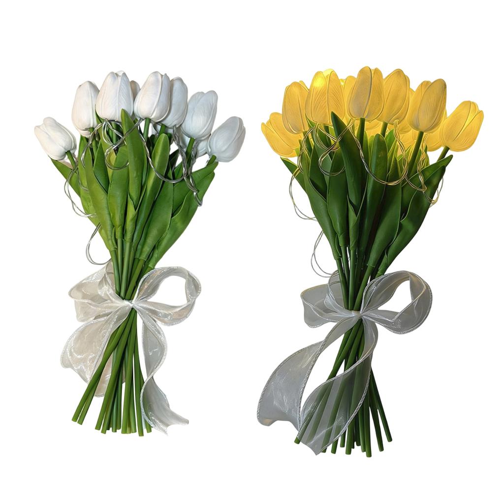 5pcs Night Light, Artificial Flower Ambient Light, Diy Ornament, Suitable For Home Decoration.