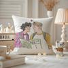 Anime Heartstopper Kissenbezug Milbendichter Kissenbezug Versteckter Reißverschluss seidiger Kurzflor Sofakissenbezug