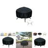 Outdoor Garden Bbq Grill Cover With Waterproof Uv Resistant Oxford Fabric For Fire Pit