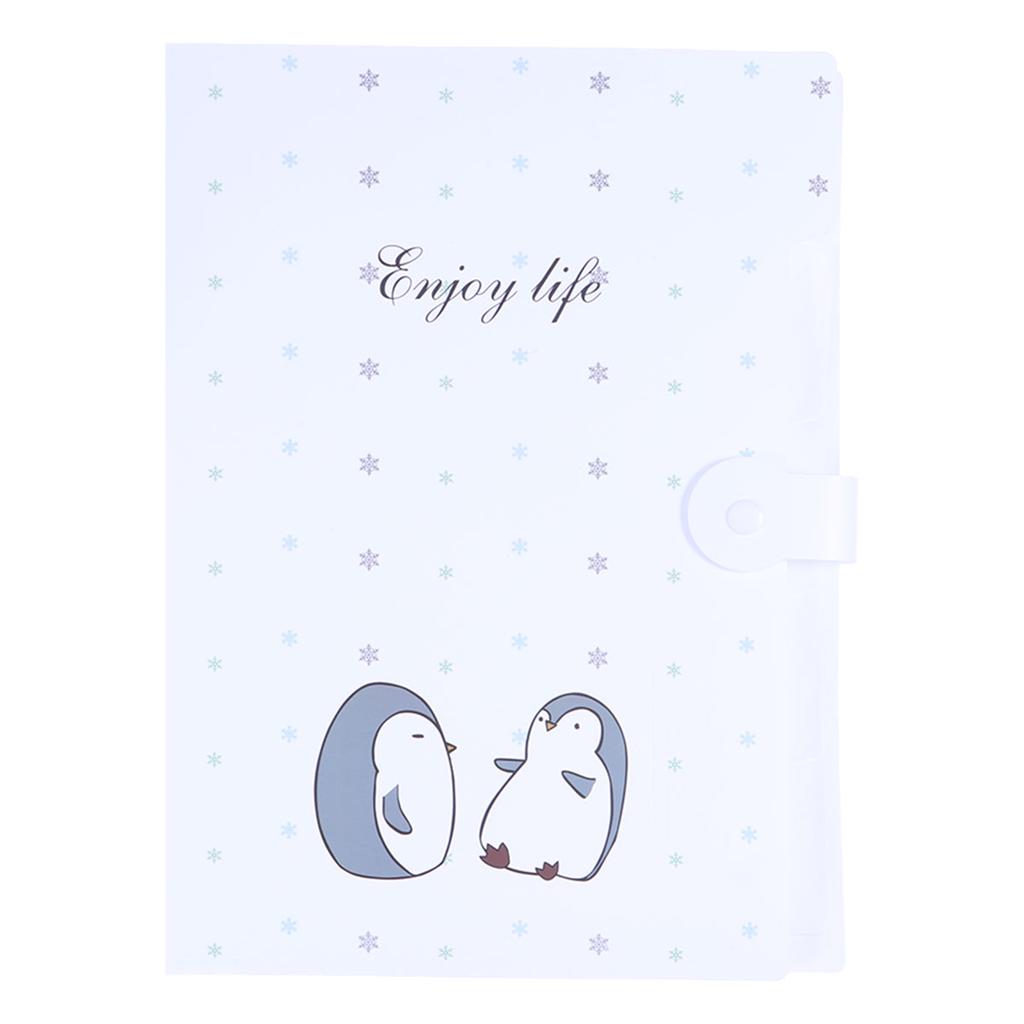 Buy A4 Cute Expanding File Folder Cartoon Document Holder Organ Package