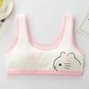 Anime Series Kitty Young Girl Vest BH Pubertet Pure Cotton Student Undertøy Sett Clean Health Jenter Feriegave