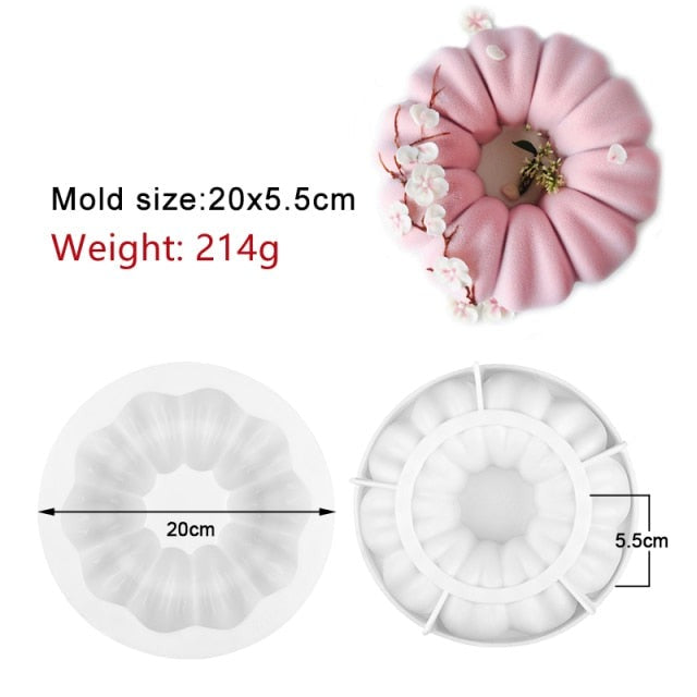 27 Style Silicone Cake Molds Pastry Bakeware Set Non-Stick Mousse Mould Party Dessert Baking Tools Decorating Pan Kitchen Tools Silicone Cupcake Bakin