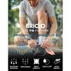 [Briclo] Men's Short Sleeve Plain T-Shirt, Autumn [Stretchy, Deodorizing, Sweat Absorbent, Quick Drying, Functional] Inner Shirt, Thin, Dry, Sports
