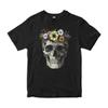 Floral Skull Graphic T-Shirt, Men's and Women's Sizes (SKU-852346)