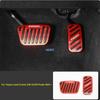 For Toyota Land Cruiser 250 LC250 Prado 2024 + Car Style Accelerator Gas Plate Brake Rest Foot Pedal Cover Accessories Auto Part