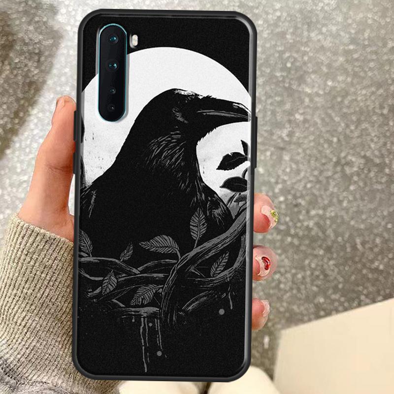 

The Raven Halloween Case For OnePlus 15 13 12 11 10 10R 12R 13R 15R 13T 10T 8T Nord 5 CE 2 3 4 Lite N20 N30 Coque OnePlus 11