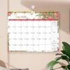 Monthly Layout Wall Calendar Spacious Hanging Calendar Durable 18-Month Calendar Wall Mount