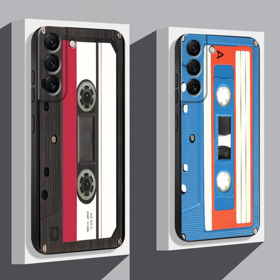 Funda Phone Cover Case for Xiaomi Redmi Note 11 9 10S 9S 13 Pro Plus 12 Pro 14 7 8 11s 12s 10 Vintage Cassette