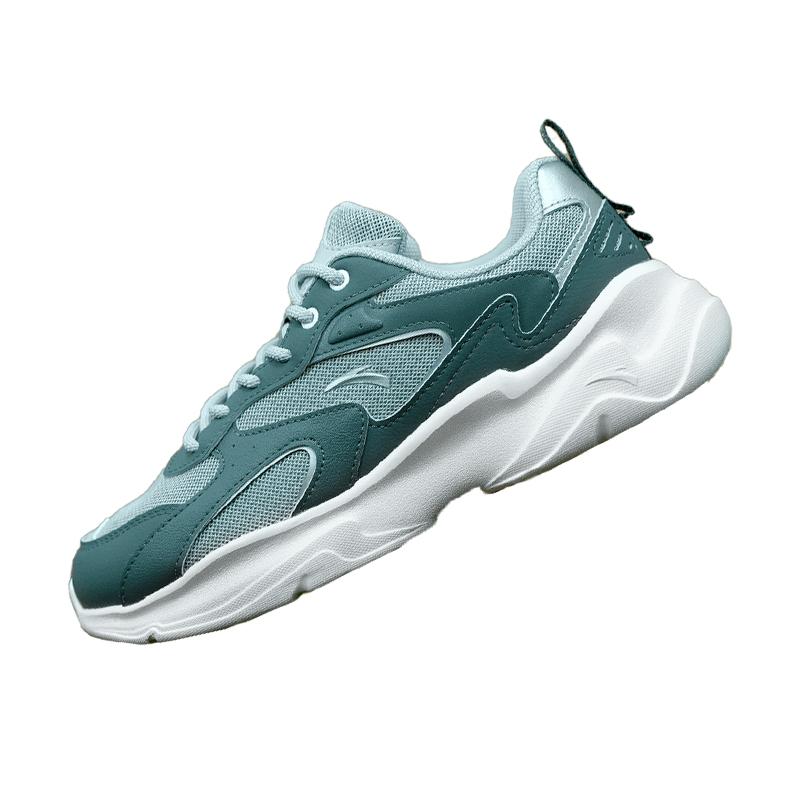 Anta Tide Worship Comfortable Daily Non-Slip Wear-Resistant Low-Top Casual Shoes Men Casual Shoes Cyan 112448801R-5